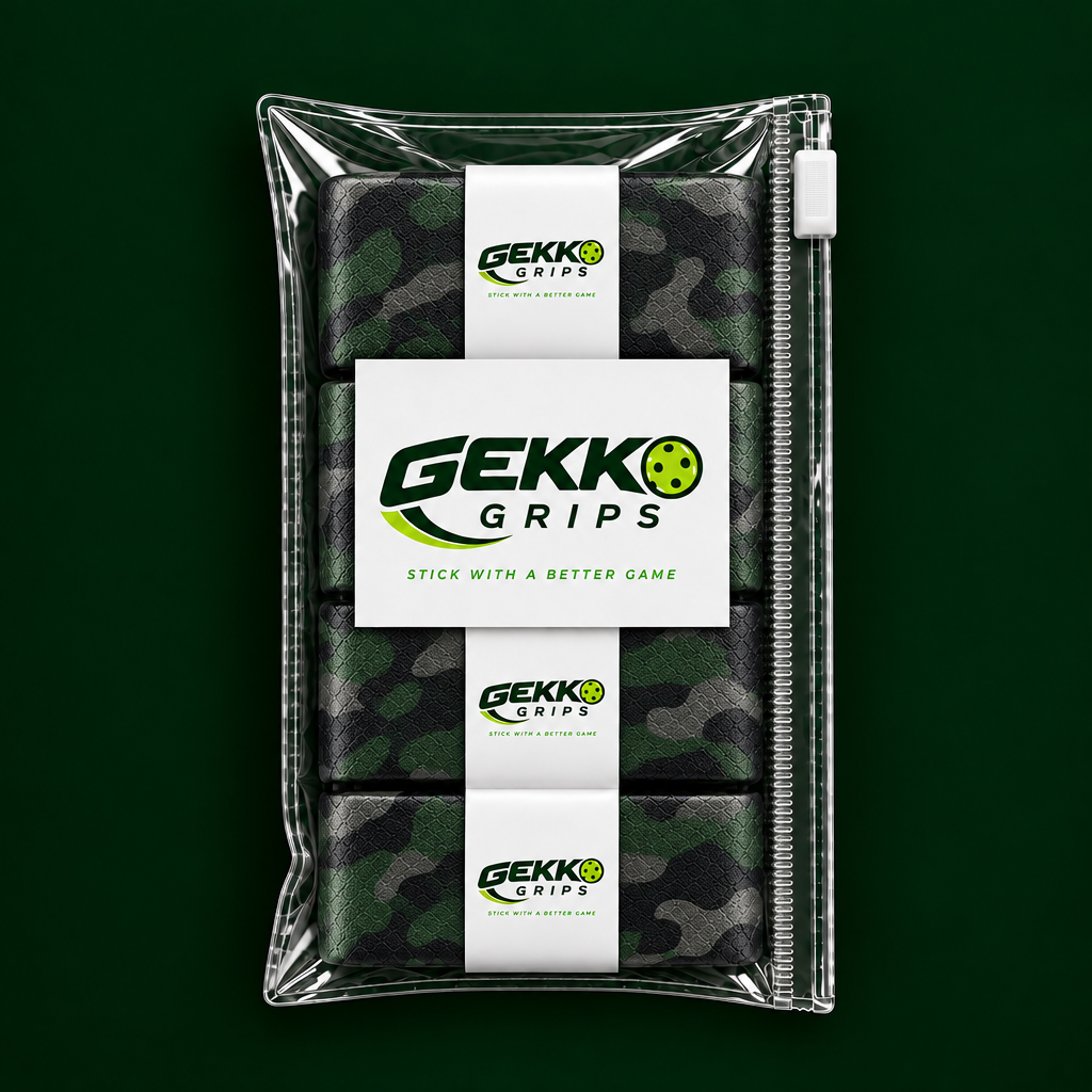 Dark Camo Gekko Grips - 3 Pack Packaged